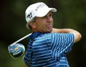 Jerry Pate Golfing