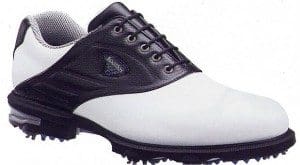 golf shoes white and black