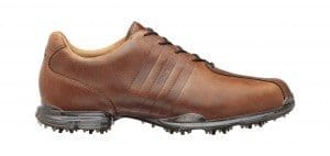 brown golf shoes